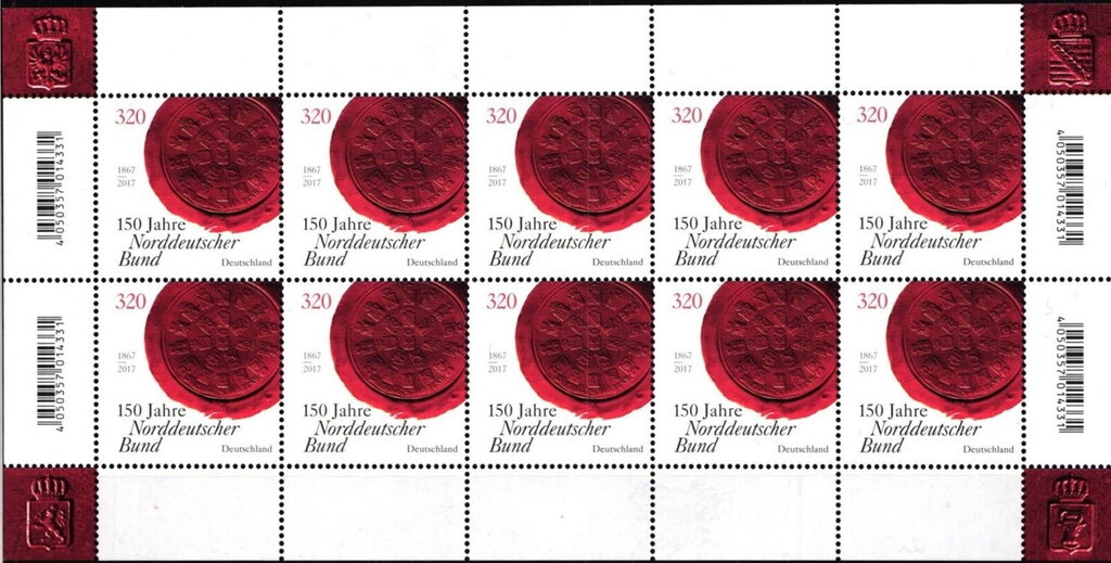 150th Anniversary of the North German Confederation