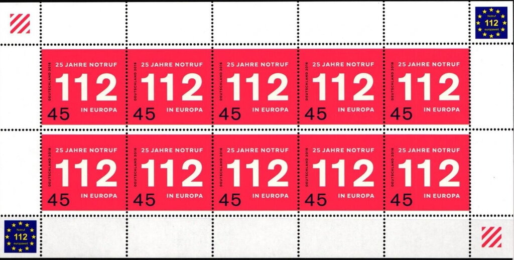 25th Anniversary of the 112 European Emergency Number