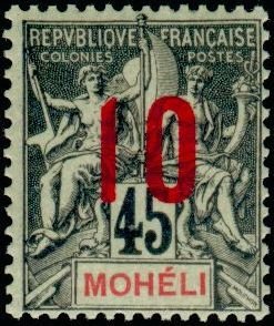 Stamp, Type Groupe, French Colonies,  