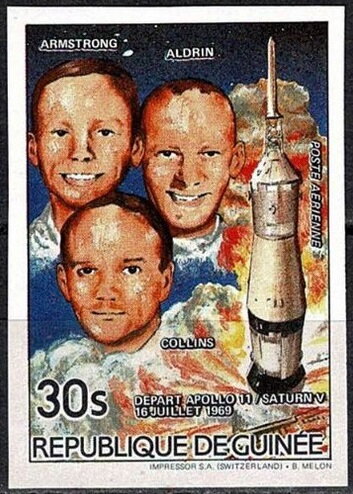 Armstrong, Collins and Aldrin - Apollo 11