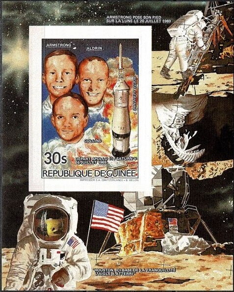 Armstrong, Collins and Aldrin - Apollo 11