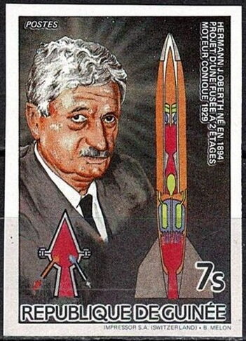 Hermann Oberth (1894-1989), Two-Stage Rocket