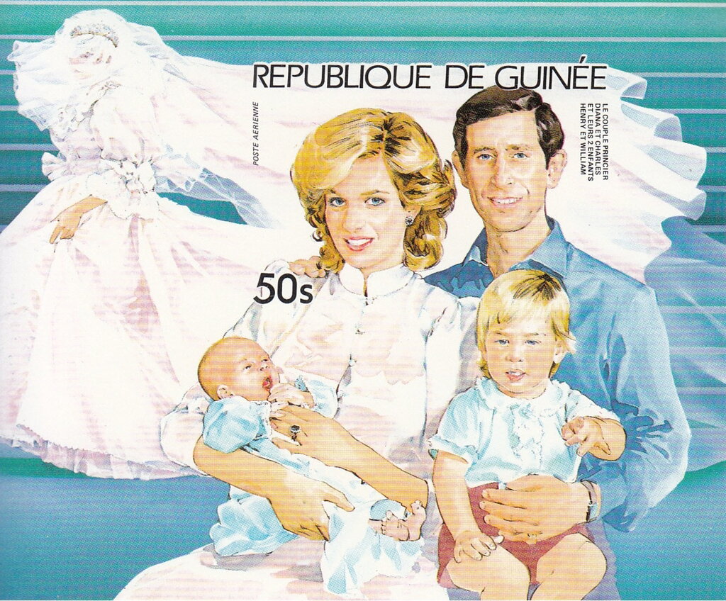 Prince Charles, Lady Diana, Prince William and Prince Harry