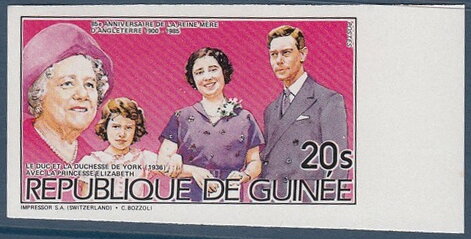 Queen Elizabeth The Queen Mother (1900-2002), 85th birthday