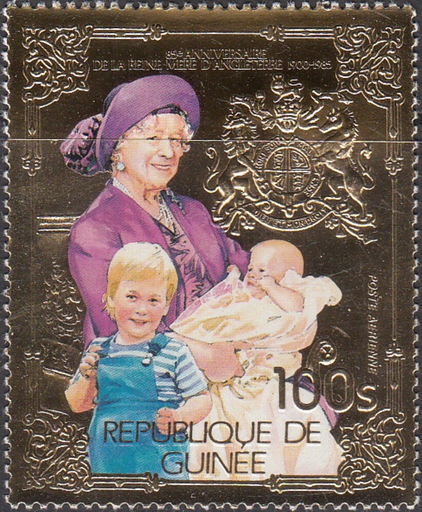 Queen Elizabeth The Queen Mother (1900-2002), 85th birthday