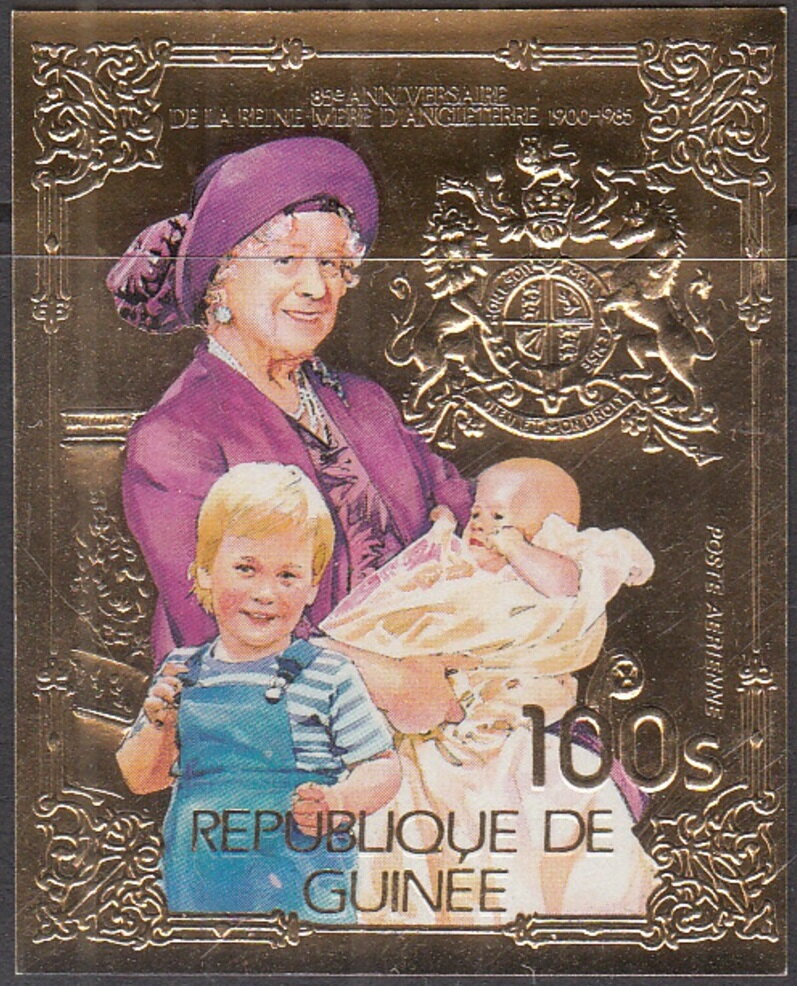 Queen Elizabeth The Queen Mother (1900-2002), 85th birthday