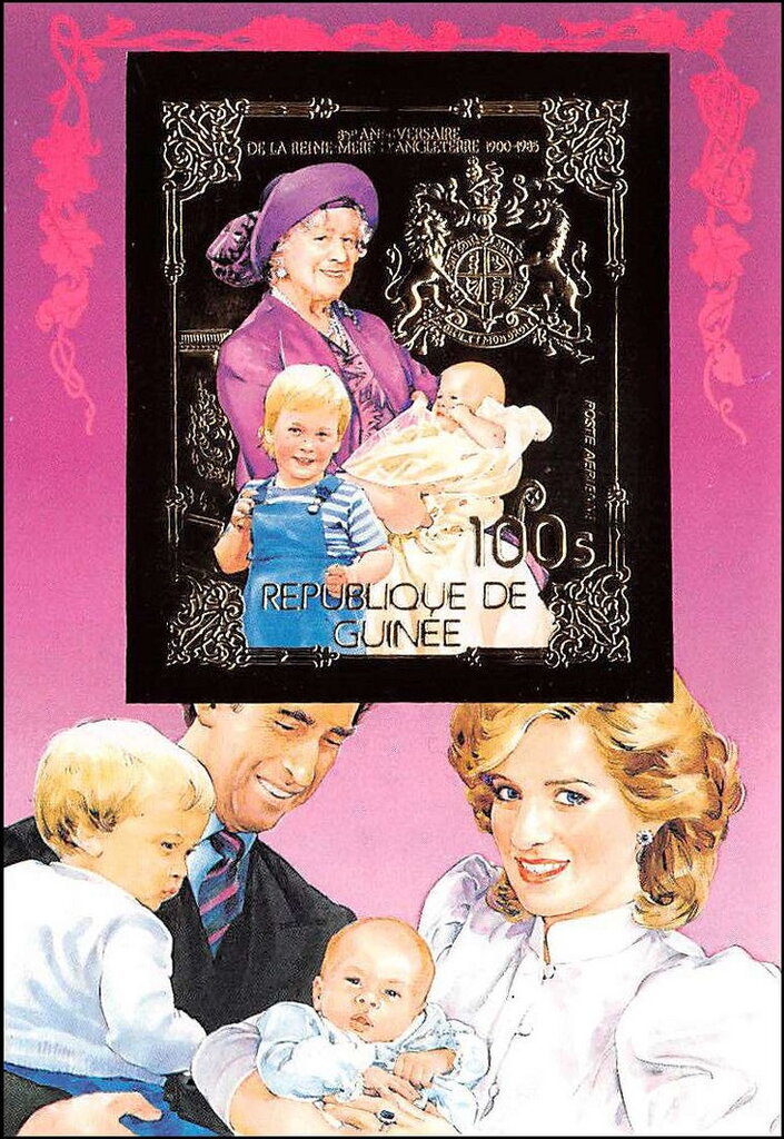 Queen Elizabeth The Queen Mother (1900-2002), 85th birthday