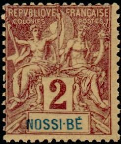 Stamp, Type Groupe, French Colonies,  