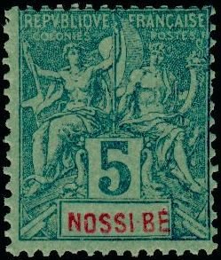 Stamp, Type Groupe, French Colonies,  
