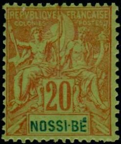 Stamp, Type Groupe, French Colonies,  