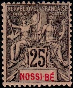 Stamp, Type Groupe, French Colonies,  