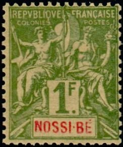 Stamp, Type Groupe, French Colonies,  