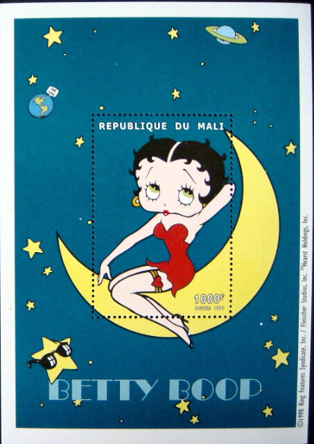 "Betty Boop" on the moon