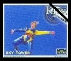 Stamp, "Sky Jump", Sky Tower, Personalized and Private Mail Stamps,  , Tourism, Towers