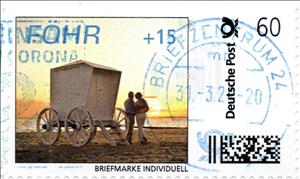 Stamp, Föhr, Personalized and Private Mail Stamps,  