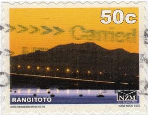 Stamp, Rangitoto Island, Personalized and Private Mail Stamps,  , Islands, Sunsets / Sunrises, Volcanos