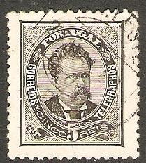 Stamp, King Luis I, Portugal,  