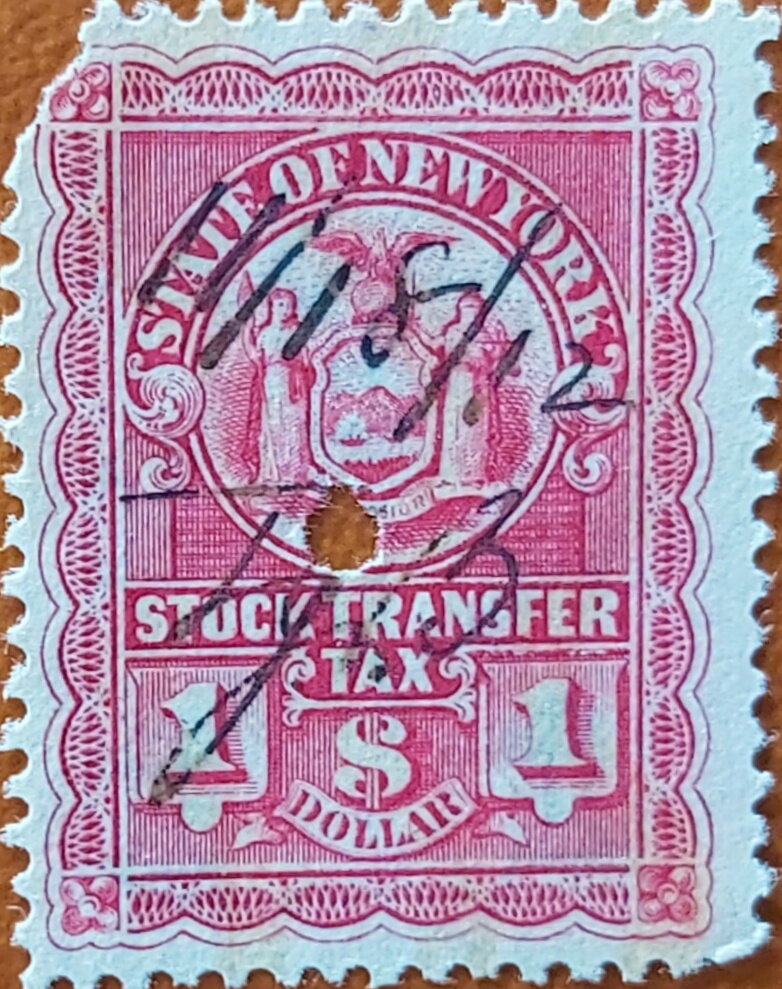State of New York - Stock Transfer