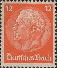 Stamp, Paul von Hindenburg (1847-1934), 2nd President, Austria,  , Famous People, Heads of State, Men, Politicians, Государственный деятель