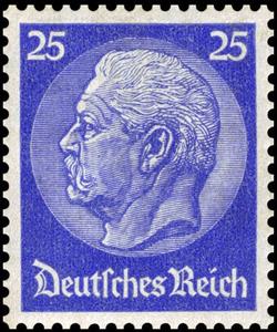Stamp, Paul von Hindenburg (1847-1934), 2nd President, Austria,  , Famous People, Heads of State, Men, Politicians, Государственный деятель