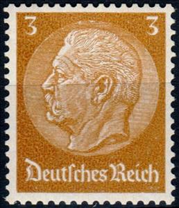 Stamp, Paul von Hindenburg (1847-1934), 2nd President, Austria,  , Famous People, Heads of State, Men, Politicians, Государственный деятель