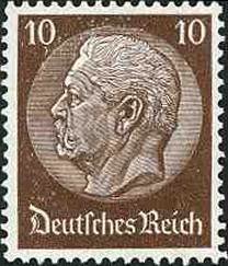 Paul von Hindenburg (1847-1934), 2nd President