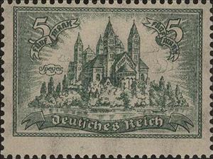 Stamp, Speyer Cathedral, Austria,  , Buildings, Churches - Cathedrals - Basilicas - Chapels