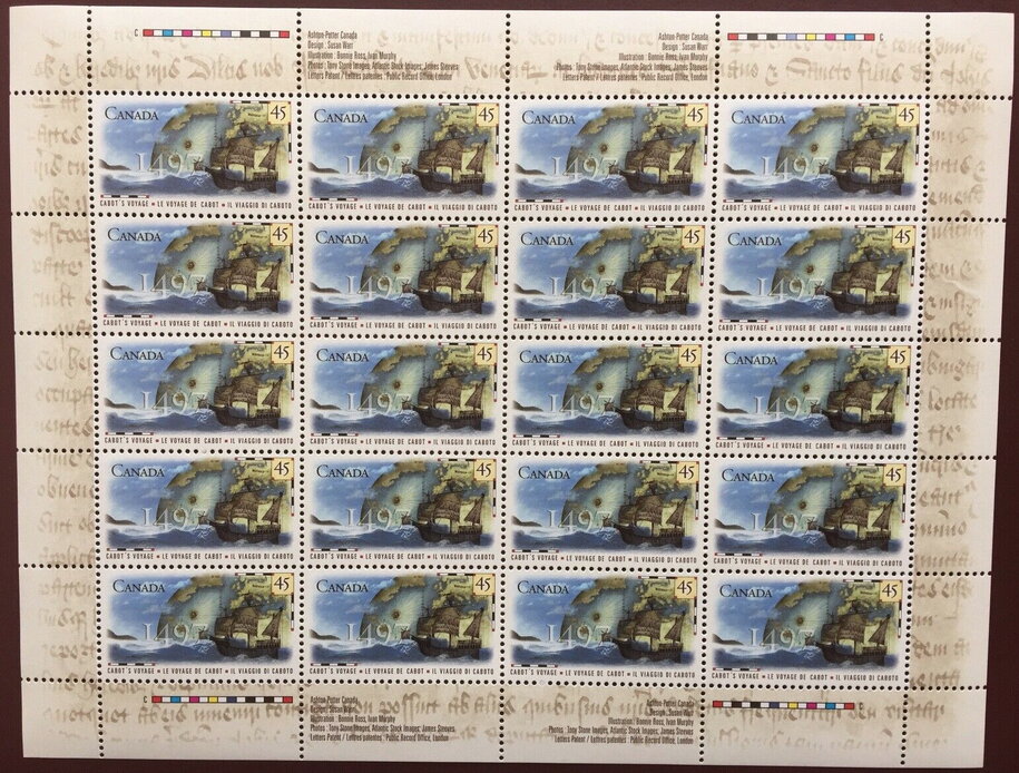 500th Anniversary of John Cabot's Discovery of North America