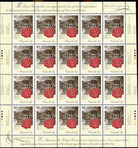 Full Pane, Bicentenary of Law Society of Upper Canada, Canada,  , Anniversaries and Jubilees, Buildings, Seals (Emblems)