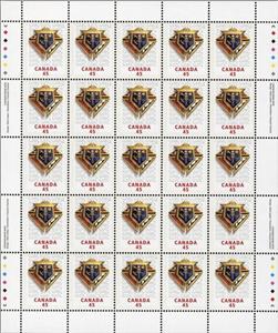 Full Pane, Centenary of Knights of Columbus in Canada, Canada,  , Anniversaries and Jubilees, Coats of Arms