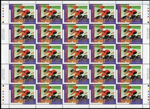 Full Pane, Cycling, Canada,  , British Commonwealth, Commemoration, Cycling