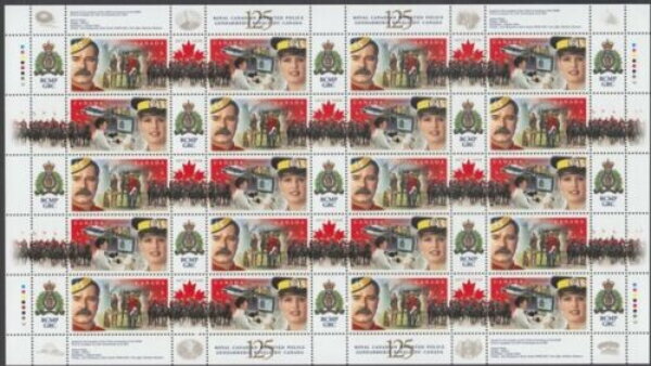 Royal Canadian Mounted Police, 125th anniversary