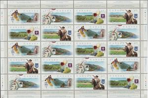 Full Pane, Scenic Highways, Canada,  , Animals (Fauna), Crafts, Equestrianism and horse riding, Maps, Plants (Flora), Roads, Skiing, Wine