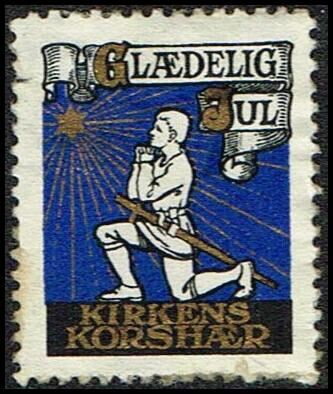 1929 Kirkens Korshaer Glaedelig Jul