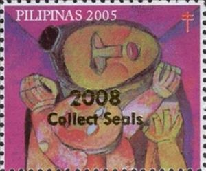Stamp, Ang Kiukok, Cinderellas,  , Tuberculosis / TBC