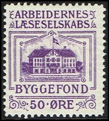 Arbeidernes Laeseselskabs Byggefond 50 Oere