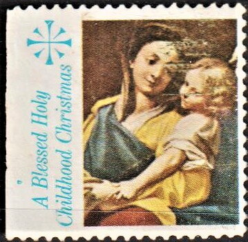 Blessed Holy Childhood Christmas Madonna and Child