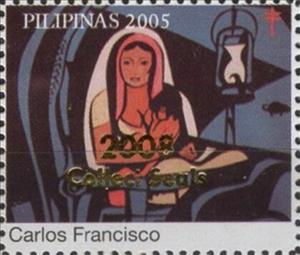 Stamp, Carlos Francisco, Cinderellas,  , Tuberculosis / TBC
