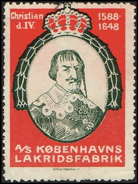 Christian D Iv 1588 1648 A S Koebenhavns Lakridsfabrik