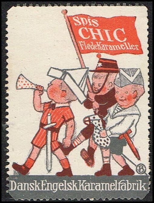 Dansk Engelsk Caramelfabrik Spis Chic Floedekarameller