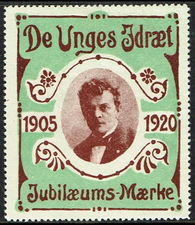 De Unges Idraet 1905 1920 Jubilaeums Maerke