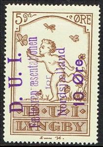 Stamp, Dui Lyngby D U I Faellesrepraesentationen For Nordsjaelland, Cinderellas,  , Charity, Children