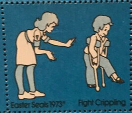 Easter Seals 1973 Fight Crippling