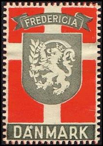 Stamp, Fredericia Danebrog, Cinderellas,  , Coats of Arms