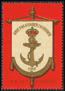 Stamp, H A Andv F 8 Kreds Gave Fra Kvinder I Nyboder Hoeires Arbejd, Cinderellas,  , Organizations