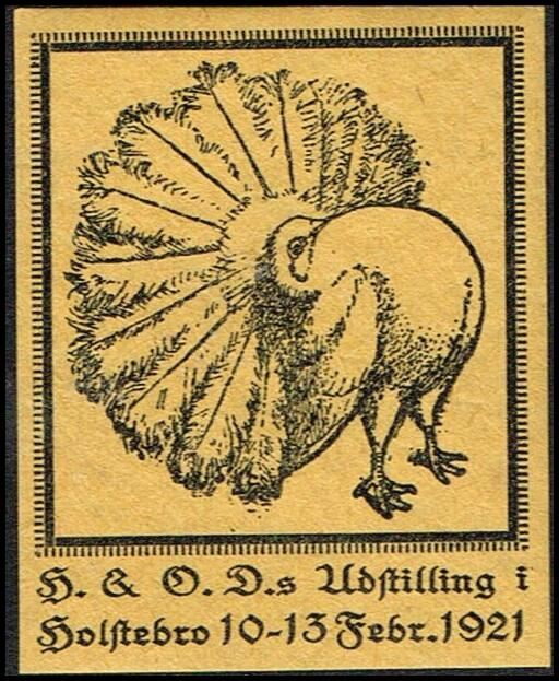 H. & O. D.s Udstilling i Holstebro 10-13 Febr. 1921