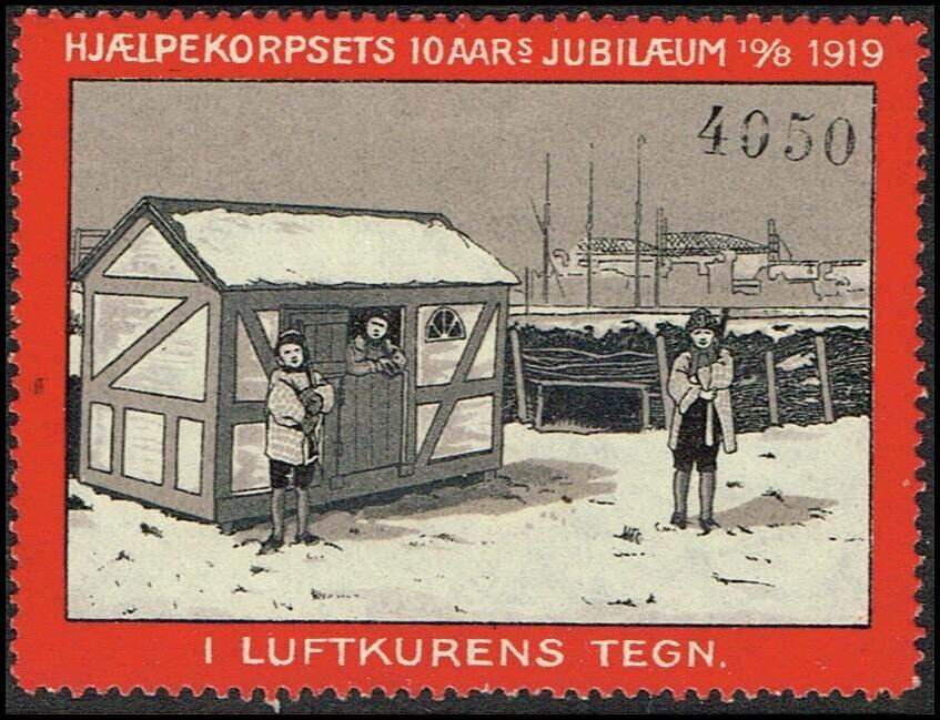 Hjaelpekorpsets 10 Aars Jubilaeum 10 8 I Luftkurens Tegn (1