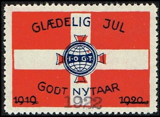 I O G T On Danish Flag International Order Of Good Templars