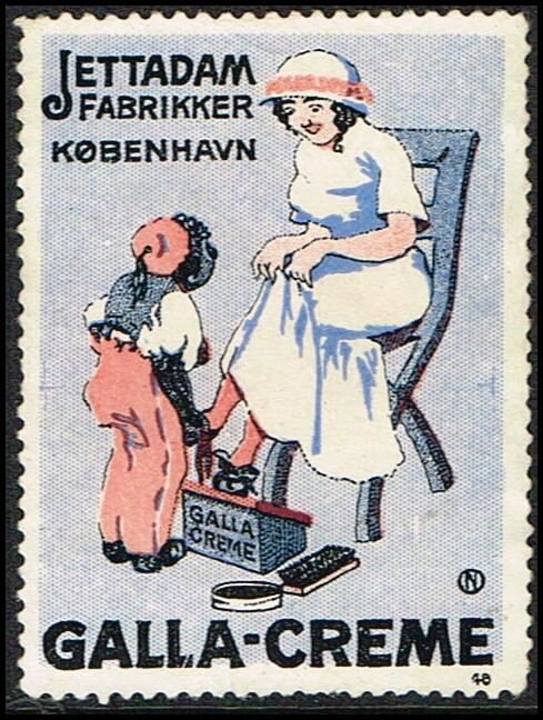 Jettadam Fabrikker Koebenhavn Galla Creme