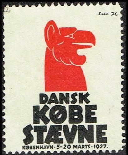 Koebenhavn Marts 1927 Dansk Koebe Staevne